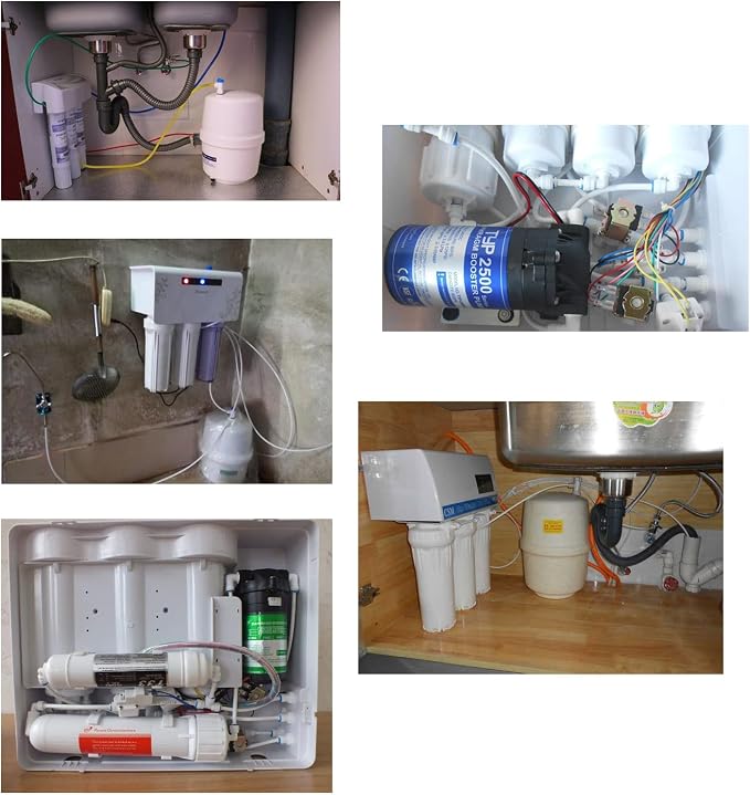Reducing Straight RO Water Filter Union Connector, NSF Certified Plastic Push - Image 3