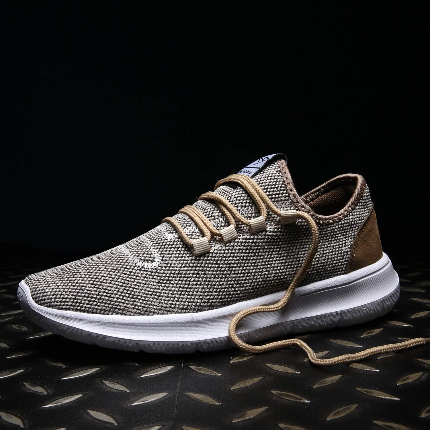 KEEZMZ Men's Running Shoes Fashion Breathable Sneakers Mesh Soft Sole Casual Athletic Lightweight