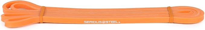 SERIOUS STEEL FITNESS Assisted 41" Pull-Up Band, Resistance & Stretch, Powerlifting & Pull-up Assist Loop (Single Band)-FlexoryFit