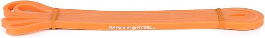 SERIOUS STEEL FITNESS Assisted 41" Pull-Up Band, Resistance & Stretch, Powerlifting & Pull-up Assist Loop (Single Band)-FlexoryFit