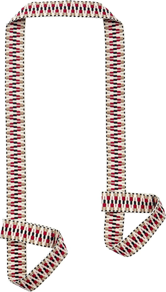 ZOOEASS Yoga Mat Strap, Adjustable Durable Yoga Mat Carrier & Stretching Strap, Multiple Color Choices-FlexoryFit