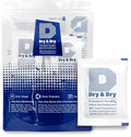Dry & Dry 10 Gram [10 Packets] Silica Gel Packets Silica Gel Desiccants, Silica Gel Packs - Rechargeable (Food Safe) Silica Gel Packets, Silica Packets