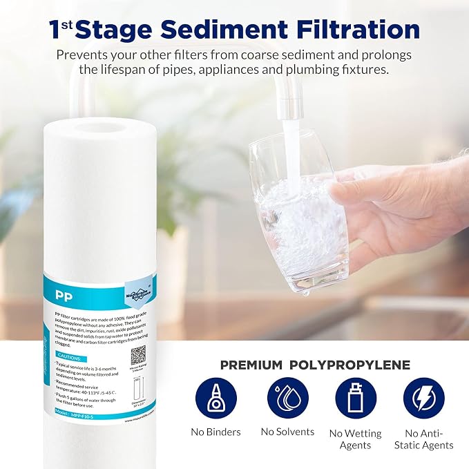 Membrane Solutions Reverse Osmosis Filter Replacement, 75 GPD Complete - Image 2