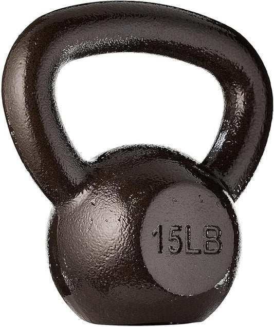 Amazon Basics Cast Iron Kettlebell-FlexoryFit