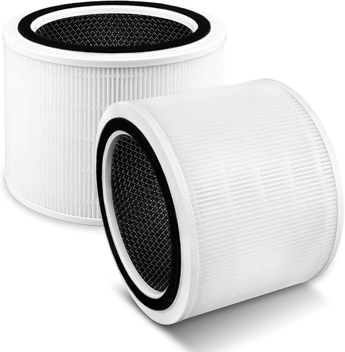 Improvedhand Core 200S Replacement Filter Compatible with Levoit Core 200S Smart WiFi Air Purifier, 3-in-1 Pre, H13 True HEPA, High-Efficiency Activated Carbon, Part # Core 200S-RF, Pack of 2