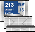 1-Pack 213 Filter Replacement Compatible with AprilAire 213 Whole House Air Purifiers Models,1210,1620,2210,2216,3210,4200,MERV 13 Furnace Filter Replacement,20x25x4inch