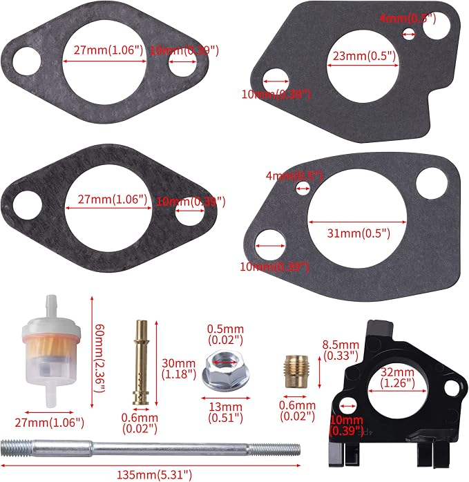 Predator Carburetor Air Filter Adapter Jet Kit - Image 5