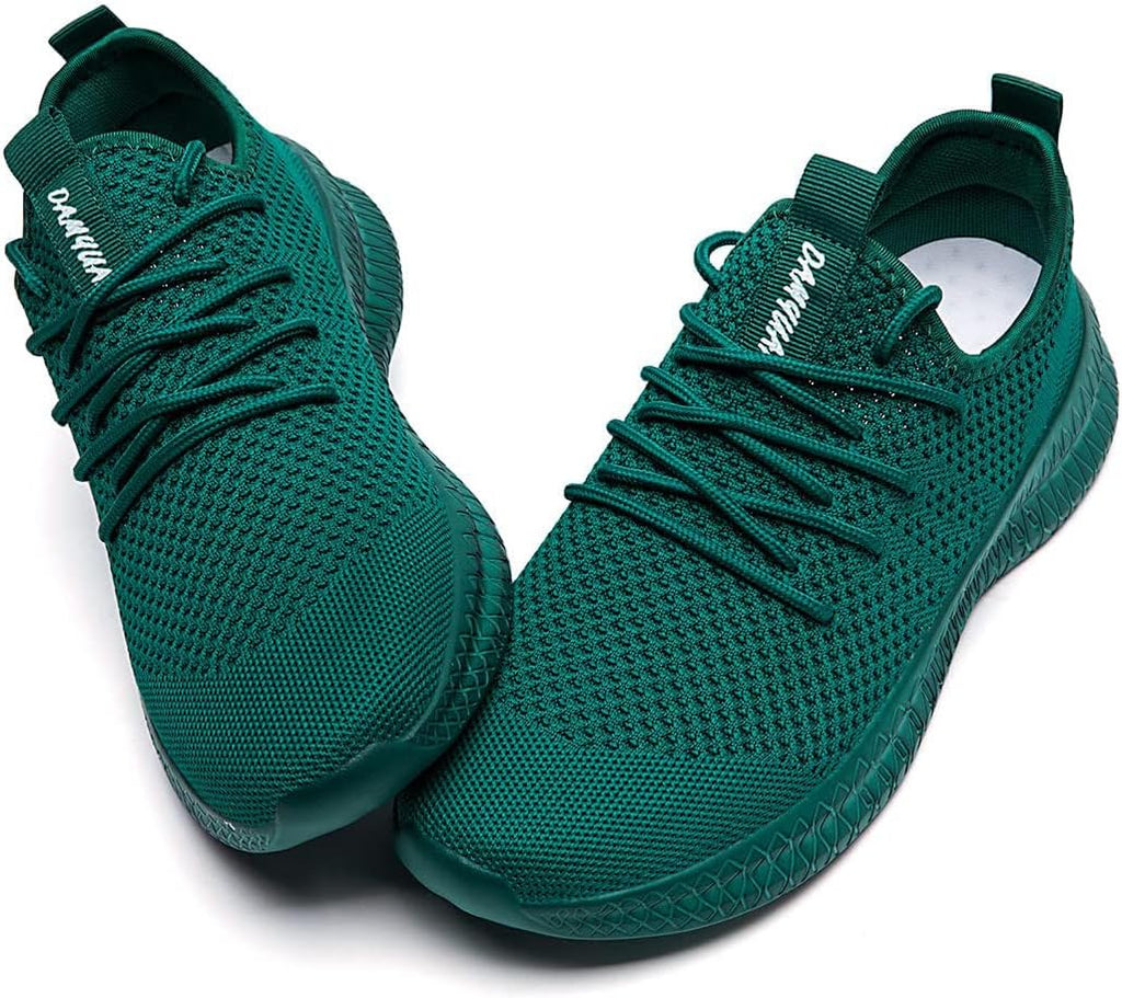 FUJEAK Men Running Shoes Men Casual Breathable Walking Shoes Sport Athletic Sneakers Gym Tennis Slip On Comfortable Lightweight Shoes