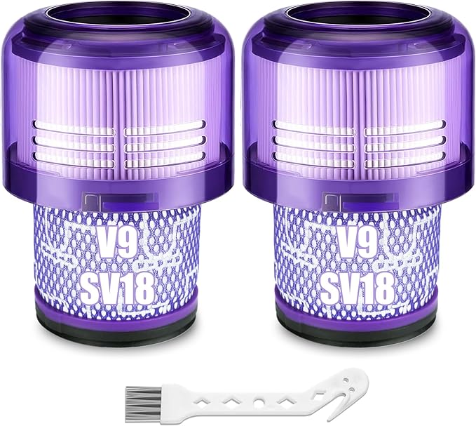 Lemige 2 Pack V9 SV18 Vacuum Filter Replacement Parts by Lemige