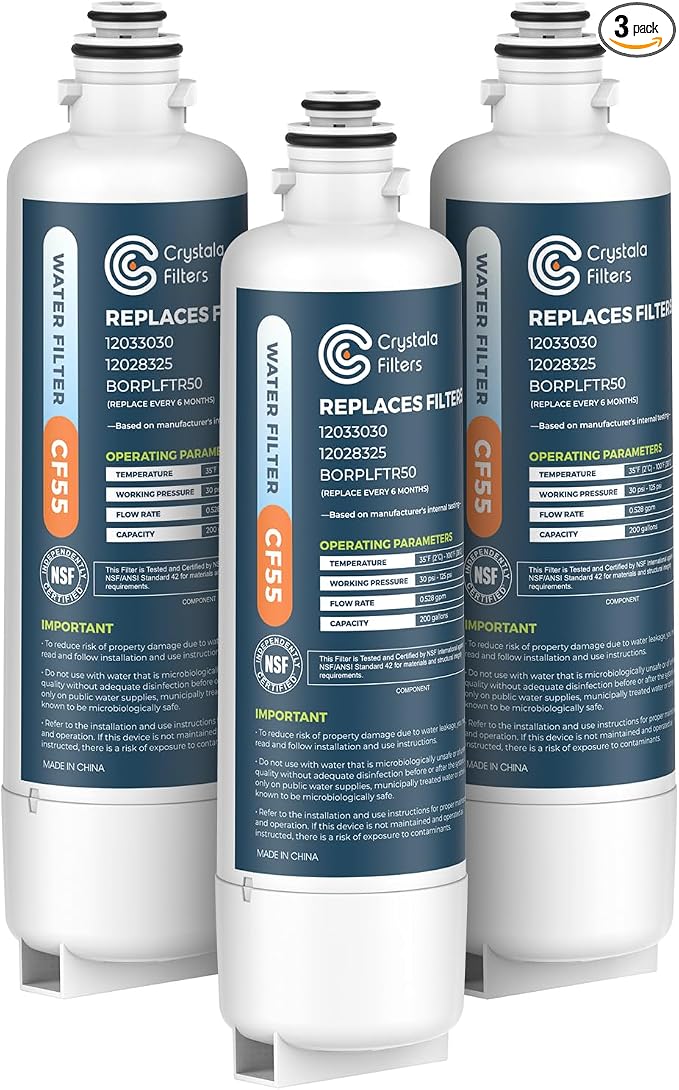 Crystala Filters BORPLFTR50 Replacement by CrystalaFilters