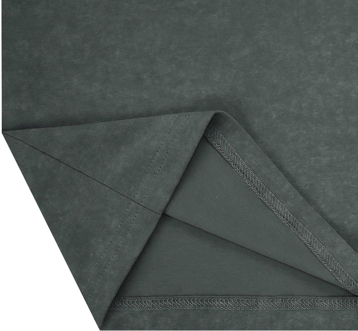 LOGEEYAR Men's Athletic Washed T-Shirts Basic Crew Neck Tees Tops Causal Distressed Cotton T Shirts for Men