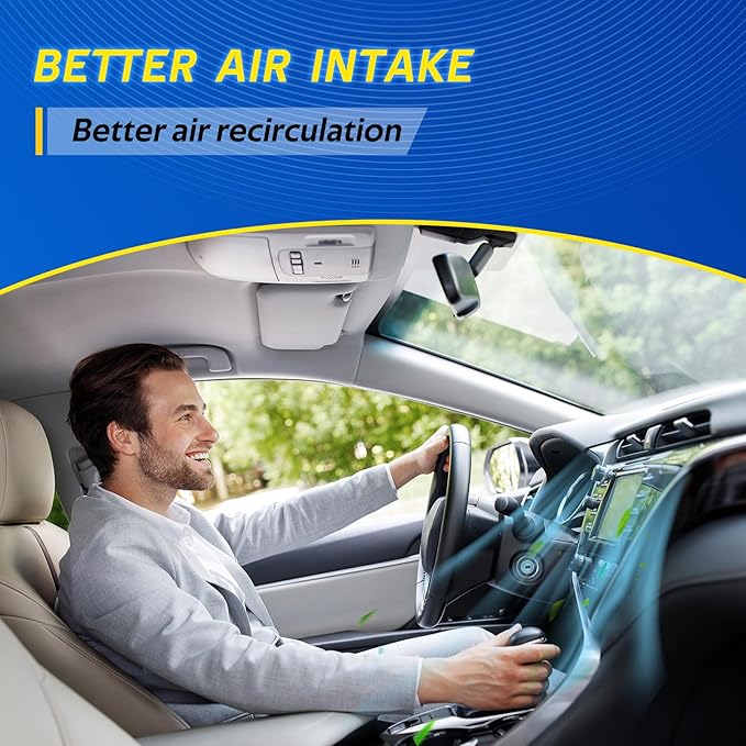Cabin Air Filter Fits 2016-2020 GS F, 2016-2017 GS200T, 2016-2017 IS200T, 2014-2015 IS250, 2013-2020 GS350, 2016-2022 RC300, 2015-2022 RC350, Replacement for CF10074