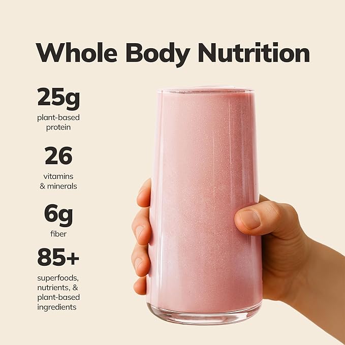 Ka’Chava Whole Body Meal Shake Coconut Acai 2 lb – Vegan Protein Powder with 85+ Superfoods & Greens – Plant-Based Meal Replacement – Probiotics & Digestive Enzymes – Gluten & Dairy Free (15 Servings)-FlexoryFit