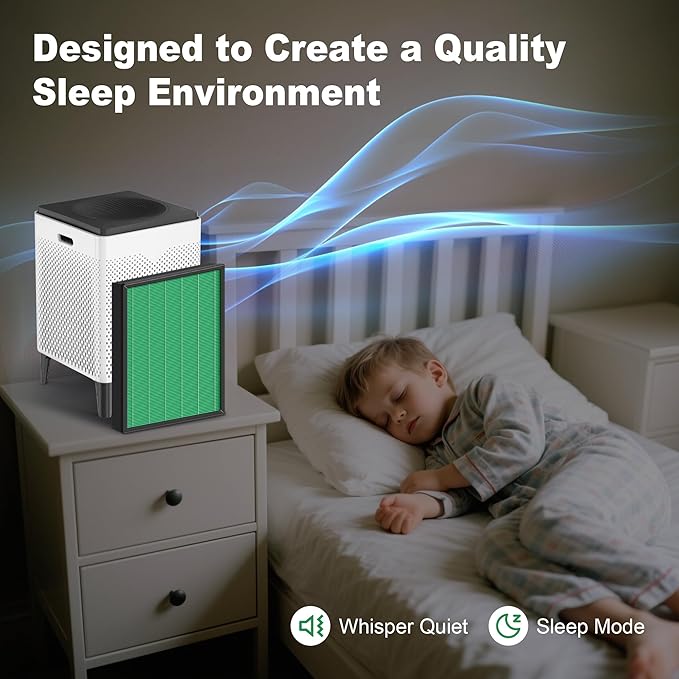 400/400S Replacement Filter for Coway AIRMEGA Max2 400 400S 400(G) 400S(G) Air Purifier, Max2 Green True HEPA and Active Carbon Filter Set, AP-2015-FP, 2 Pack