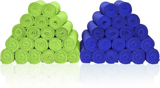 Cooling Towels 40 Pack 40"x 12", 160gsm Bulk Cool Towels, Soft Breathable, Super Absorbent, Quick Cold Towel, for Bowling, Yoga, Travel, Camping, Golf, Football, Hiking, Outdoor Work-FlexoryFit