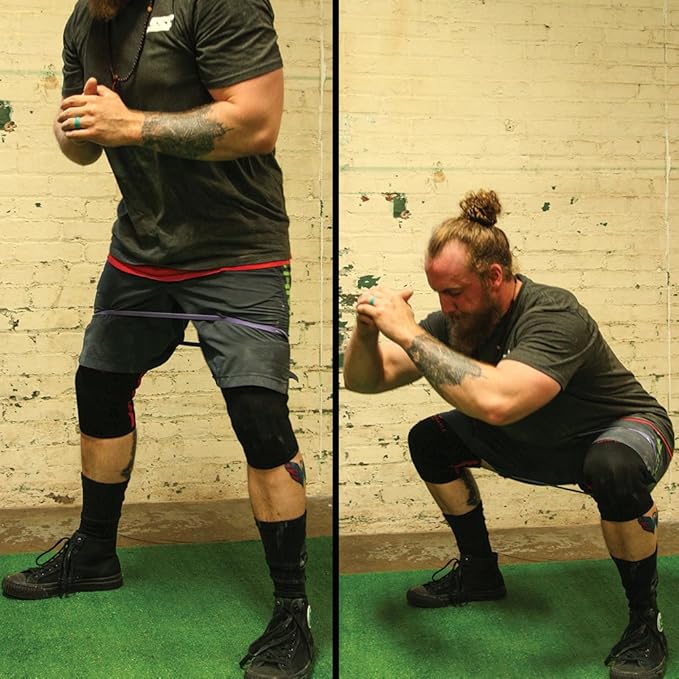 Serious Steel Fitness 12 inch Resistance Band - Deadlift & Hip Band for Glute Activation & Dynamic Warm Up-FlexoryFit
