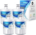 ICEPURE 5231JA2002A Refrigerator Water Filter,Compatible with LG LT500P, GEN11042FR-08, ADQ72910901, ADQ72910907, LFX25974ST, LFX25973S, Kenmore 9890, 469890 4PACK