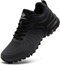 Men's Trail Running Shoes Lightweight Breathable Walking Hiking Sneakers Outdoor Athletic Tennis Cross Training Shoes