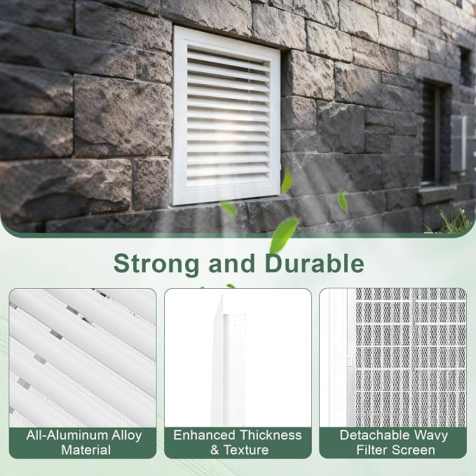 20"x20" Gable Vent - Image 3