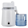 6L Water Distiller,Household Stainless Steel Distilled Water Purifier,Countertop Distilled Water Maker,6Litre Distilled Water Machine for Home.White Plastic Jug.