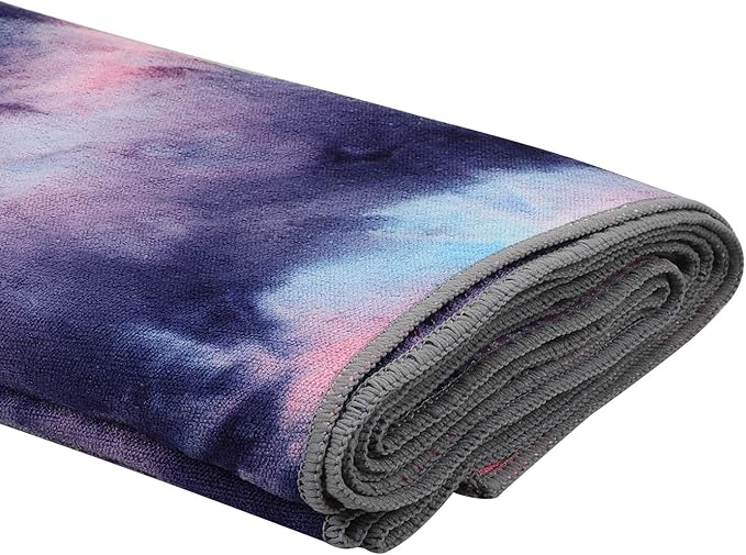 Yoga Towels , Non Slip Hot Yoga Towel Skidless Waffle Texture, 100% Absorbent Odorless Microfiber Yoga Blanket, Standard Sized 24 inchx1-FlexoryFit