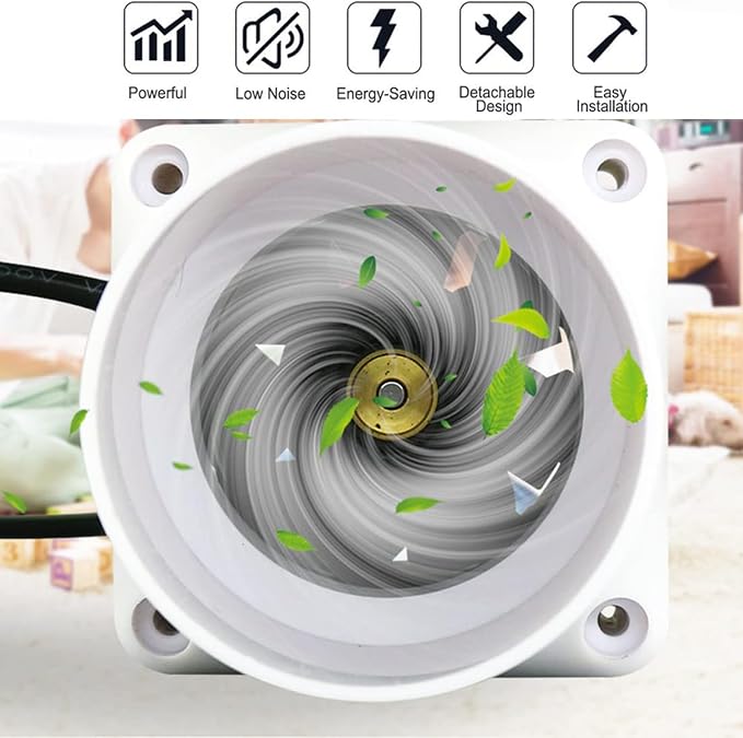Inline Duct Fan 2-Inch 22 Cfm - Image 6