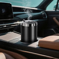 Smart Car Air Fresheners, Essential Oil Car Diffuser with 50ml Perfume and Starry Sky Projection, 5 Mode Adjustable Rechargeable Aroma Diffuser, for Home Office Driving (Cologne)