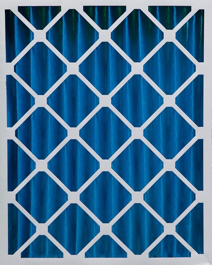 Nordic Pure 16x25x4 (15_1/2 x 24_1/2 x 3_5/8) Pleated MERV 7 Air Filters 2 Pack