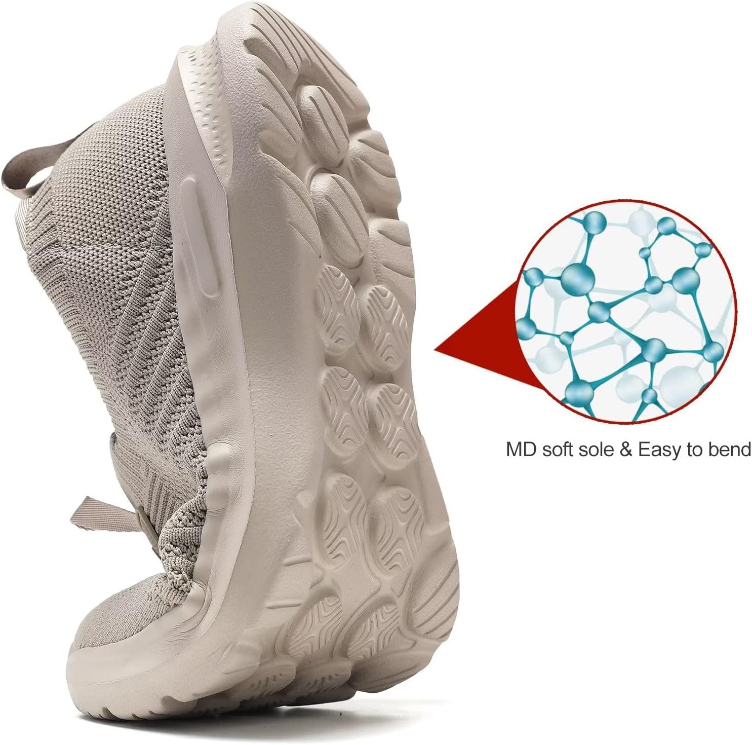 Mens Walking Shoes Lightweight Breathe Mesh Running Shoes Slip On Fashion Tennis Sneakers Comfort Gym Workout Zapatos de Hombre