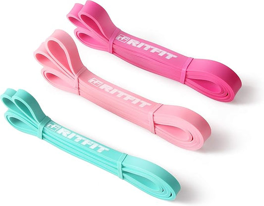 RitFit Pull Up Assist Band - Premium Resistance Band for Pull Up Assistance, Resistance Training, Body Stretching, Powerlifting, Mobility Training-FlexoryFit