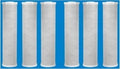 CFS – 6 Pack Water Filter Cartridges Compatible with RO & Standard 10” Housing – Remove Bad Taste & Odor – Whole House Replacement Water Filter Cartridge, 5 Micron - White