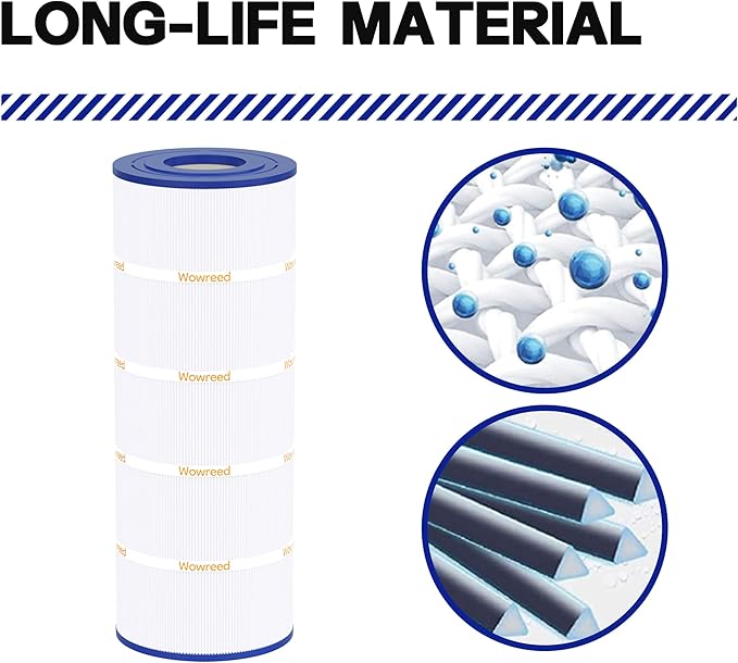 Pool Filter Compatible with C1200, cx1200re, PA120, C-8412, FC-1293, Clearwater II 125, Pro Clean 125, 120 sq. ft, 1 Pack