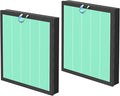 2 Pack Vital 100S Toxin Absorber Replacement Filter for LEVOIT Vital 100S & Vital 100S-P Air Purifier, 3-in-1 with Activated Carbon Filter, 100S-RF-TX, Green