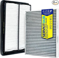 Engine Cabin Air Filter Set for Rogue 2.5L Gas/ 2.0L Hybrid, Rogue Sport by SERVKITOUR