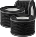Nispira True HEPA Replacement Filter for Air Purifier, Compatible with Tao Tronics TT-AP001, 3 Packs