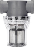 3/4'' Female NPT in-Line Strainer - Garden Hose Filter for High Pressure Washer, Sediment Filter with 30 Mesh Stainless Steel Screen (3/4'' 30 Mesh)