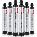 6 Pack Timain 4-Stage Filtration,High Flow Rate Water Filter Straw,Water Purifier Survival for Emergency Kits,Travel,Camping, Hiking,Fishing,Hunting (6)