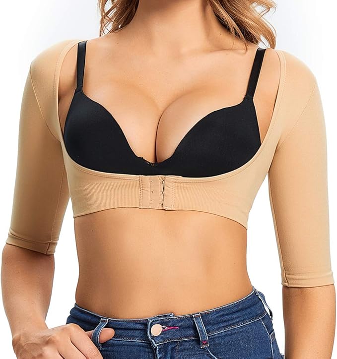 JOYSHAPER Upper Arm Shapers for Women Compression Sleeves Shapewear Crop Top Slimming Arm Slimmer Vest-FlexoryFit