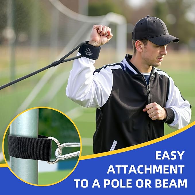 Baseball Resistance Bands - Arm Strengthening Trainer for Pitchers & Players, Softball Pitching Equipment & Sports Accessories-FlexoryFit