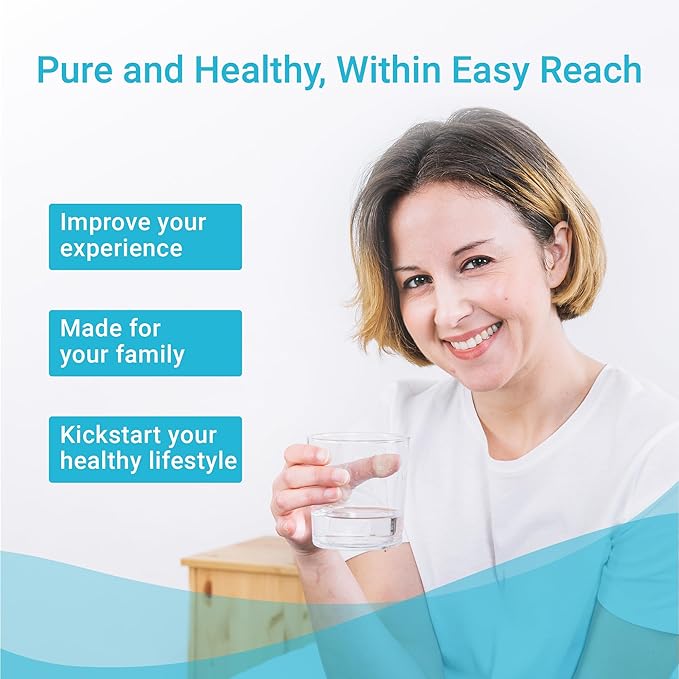 AQUA CREST Water Filter Compatible with LifeStraw® Home Dispenser and Pitcher Systems, Replacement for LifeStraw® Water Filter, Reduces Chlorine and Odor, Membrane Micro Filter, 1 Pack