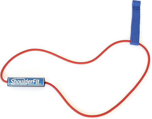 RangeMaster ShoulderFit Resistance Exerciser │ Resistance Tube Level 1│ Home Flex Cord Gym │ Shoulder Strengthening Tool │ Increase Flexibility and Mobility-FlexoryFit