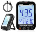 Ammonia Gas Detector NH3 Air Monitor, Kethvoz Ammonia Air Quality Monitor Detect Ammonia Gas 0~100 PPM with Alarm Buzzer, Wall-Mounted Ammonia Sensor 535G Display Humidity,Temperature