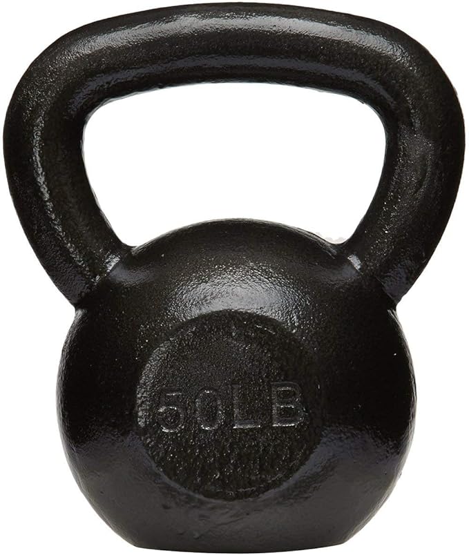 Amazon Basics Cast Iron Kettlebell-FlexoryFit