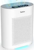 Air Purifiers for Home Large Room up to 2200ft², PM2.5 Air Quality Sensor Smart Mode, 20dB Sleep Mode & Night Light, H14 HEPA Filter Air Purifiers for Bedroom, Pets, Dust, Pollen, Tailulu HQKJ-180