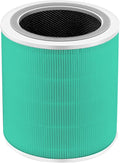 Core 400S Toxin Absorber Replacement Filter Compatible with LEVOIT Core 400S & Core 400S-P Air Purifier, 3-in-1 Activated Carbon Pre-Filter, Core400S-RF-TX (LRF-C401-GUS), 1 Pack, Green