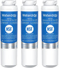 Waterdrop MSWF Refrigerator Water Filter, Replacement for GE® MSWF, 101820A, 101821B, RWF1500A, NSF 42&372 Certified, Pack of 3 (Package May Vary)
