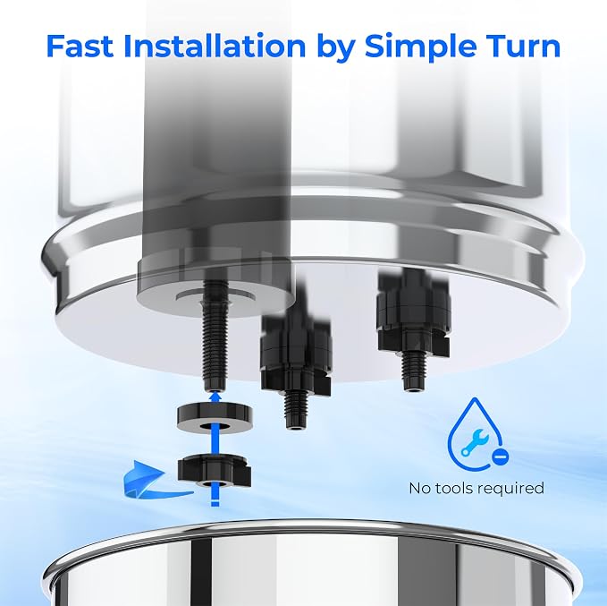 Waterdrop Black Water Filter, Replacement - Image 9