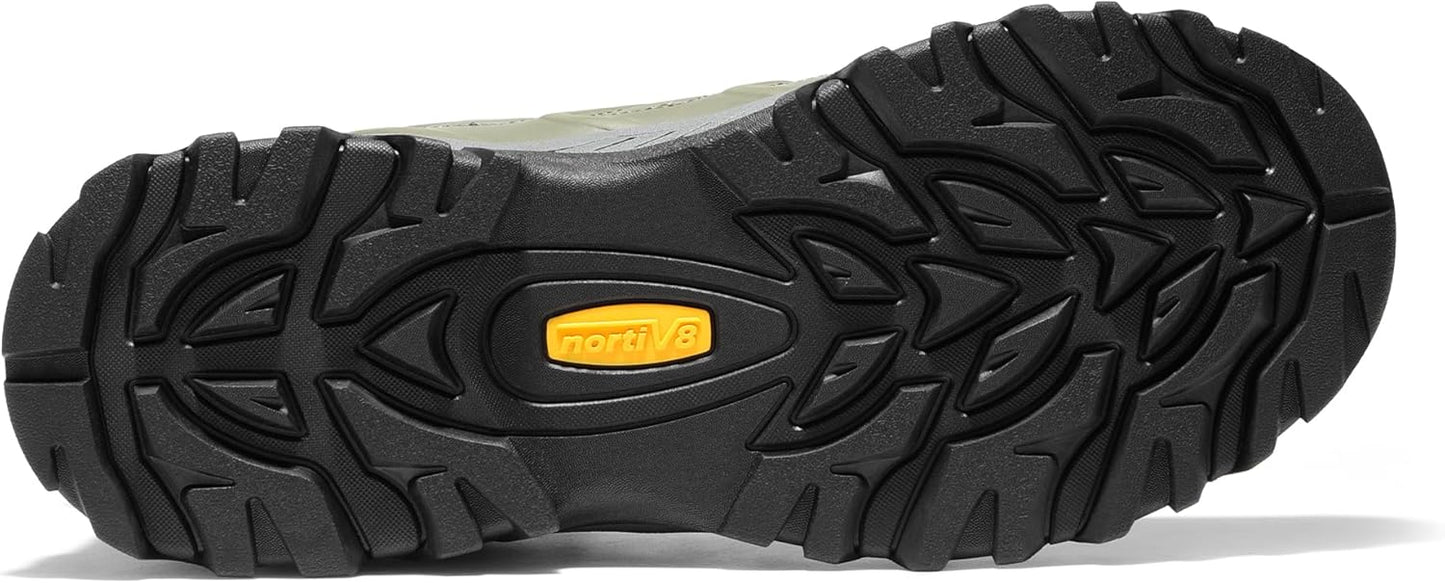 NORTIV 8 Men's Ankle High Waterproof Hiking Boots Outdoor Lightweight Shoes Trekking Trails Armadillo