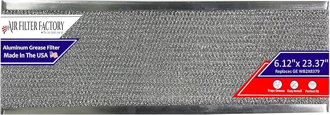 Air Filter Factory Grease Filter WB2X8379 Replacement For GE Kitchen Range Hood Aluminum Grease Filter Screen