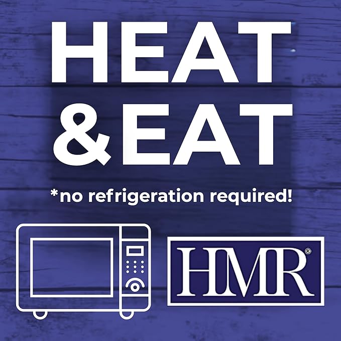 HMR Vegetable Stew with Beef Entrée | Pre-packaged Lunch or Dinner to Support Weight Loss | Ready to Eat | 13g of Protein | Low Calorie Food | 8oz Serving per Meal | Pack of 6-FlexoryFit
